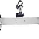 Support Wheel Attachment for String Grass Trimmer Weed Wacker/Weed Eater4.9" x 14.2" Yellow Auxiliary Wheel Angle & Height Adjustable Fit 1.02"(26mm) Rod/Pole/Shaft