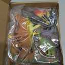 Zippytots Dinosaur Toys for Kids 3-5, 10 PCS Realistic Plastic Dinosaur Figure Toy Set Including T-Rex, Stegosaurus, Spinosaurus, Ideal Gift for Toddle