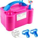 Balloon Pump 600W 110V Electric Balloon Pump Portable Electric Inflator Balloon Air Pump-2 Tying Tools Balloon Blower for Party Decoration