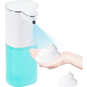 P9 Advanced Automatic Rechargeable, Touchless,Sensor Foaming Soap Dispenser for Kitchen & Bathroom, Foam Dish Soap DispenserSupport Countertop and Wall Mounted