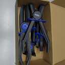 Orion Motor Tech Hose Pinch Off Pliers, 6 Piece Hose Pinch Off Pliers Set for Flexible Hoses Brake Fuel Coolant Hoses Maintenance, Hose Pinch Pliers with Straight and 90 Pliers