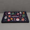 Christmas Tree Collar, 24 Inch Xmas Tree Ring Fabric Square Skirt for Artificial Trees, Snow Cover and Sequin Christmastree Box Collar,Holiday Christmas Home Decor for Decorations (Pink)