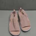 GoodValue Womens Comfortable Orthopedic Sandals Arch Support Ladies Walking Sport Athletic Sandals Open Toe Slip On Plantar Fasciitis Platform Dress Sandal 2 Inches Heel Size 36