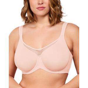 HSIA Minimizer Bras for Women Plus Size, Full Coverage Coolcomfort T Shirt Unlined Bra with Underwire for Heavy Breast, 42G