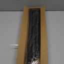 2 Pack Black Tension Curtain Rod for Windows 28 to 48 Inch,7/8"Small Shower Curtain Rod for Bathroom,Pressure Spring Tension Curtain Rod No Drilling for Closet Doorway Kitchen