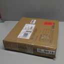 Round Small Side Table, Adjustable-Height Drink Table, Pedestal Martini Stand, Weighted Base Cocktail Table Accent Nightstand for Living Room, Bedroom, Bathroom, Office, Walnut (11.8"D x 11.8"W x 30"H)