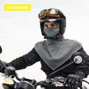 Ski Mask Winter Balaclava Warm Long Hem Full Face Mask for Men Women, Cold Weather Gear for Skiing Motorcycling (Gray)