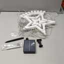 Decorations Star String Light, 350 LED 12.6ft Outdoor Light with Topper Star, 8 Lighting Modes & Timer Waterproof Fairy Twinkle Light for New Year Party Holiday