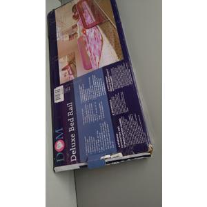Dream On Me Lightweight Mesh Security Adjustable Bed Rail Double Pack with Breathable Mesh Fabric in Pink, 2 Count (Pack of 1)
