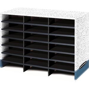 Bankers Box 21-Compartment Literature Sorter, Letter