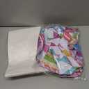 56 Pcs Candy Party Decorations Set Include Colorful Candy PVC Floor Stickers and Large Inflatable Lollipop Andy Shape Birthday Balloons for Candy Theme Party Decoration Party Supply