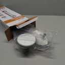 LEVERLOC 2 Pack Shower Grab Bars for Bathtubs and Showers, Easy to Install Suction Shower Handles for Bathroom Removable Handrails for Seniors Elderly Heavy Duty Safety Grip Waterproof Drill Free Gray (6.8” 2 Set)