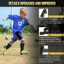 Soccer Shin Guards for Youth Kids Toddler, Protective Soccer Shin Pads & Sleeves Equipment - Football Gear for 3 5 4-6 7-9 10-12 Years Old Children Teens Boys Girls, M