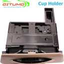Upgraded Dashboard Cup Holder Compatible with 1999-2004 F250 F350 F450 F550 Super Duty, 2000-2004 Excursion, Heavy Duty Console Cup Holder Pebble Tan, YC3Z2513560CAB