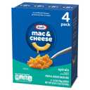 Kraft Spirals Mac and Cheese, 4 Boxes, for Easy Dinner or Dinner Sides, Original Flavor, No Artificial Flavors, Preservatives or Dyes, 5.5 oz (EXP 06/11/26)