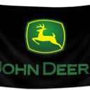 John Flag Deere Banner Flags,3x5 Feet with 2 Brass Grommets for College Dorm Decor, Outdoor, Gift, Indoor, Garage, Home,House