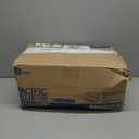 YBING Narrow Dresser for Bedroom, Slim Side Table with Drawer, Dresser Storage Cabinet with 4 Fabric Drawers, Chest of Drawers for Small Space, White