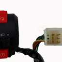 MRS COOLSTER Left Kill Start Stop Handlebar Kill Switch with 7 Wires Connector for Coolster 110cc 125cc ATV Quad