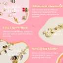 Kaciola Charm Chains for Kindle, Cute Phone Charm Chains Bracelets Accessories for Readers Booklovers Women Men, Charms Compatible for E-Reader/Phone/Paper, White 