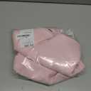 RYB HOME 100% Blackout Short Curtains for Small Window, Thermal Insulated Total Room Darkening Noise Reducing Curtains for Kitchen Bathroom Basement, 42 inches Wide by 45 inches Long, Baby Pink