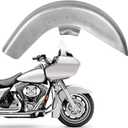 ECOTRIC Front Fender Steel Compatible with 1989-2013 Harley Dresser Bagger Touring Electra Glide Road Glide Road King Street Glide Ultra Glide