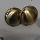 khtumeware 2-Pack Heavy Duty Solid 1-1/2 Inch Vintage Cabinet Knob with Backplate,Antique Brass Drawer Knobs with Back Plate, Ideal for Dressers and Kitchen cabinets.