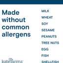 KATE FARMS Organic Kids Nutrition Vanilla Shake, 8g Protein, 27 Vitamins and Minerals, Meal Replacement, Gluten Free, Non-GMO, 8.45 oz (12 Pack) (EXP 04/24/27)