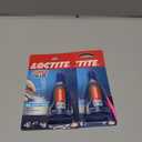 Loctite Super Glue Gel Control, Clear, 0.14 fl oz Bottle, Pack of 3