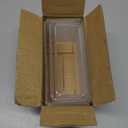 10 Pcs Acrylic Display Riser, 2 Sets 5 Sizes Large Acrylic Risers Display Stands, 0.15" Thick Clear Shelf Riser for Display Dessert Candy Figure Toys Perfume Jewelry Showcase