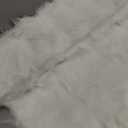 Latepis White Sheepskin Rug 2x3 Faux Fur Sheepskin Rug for Living Room Fluffy Washable Rugs for Bedroom Luxury Room Decor Furry Rugs Rectangle