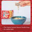Nissin Top Ramen Noodle Soup, Beef, 3 Ounce (Pack of 24)