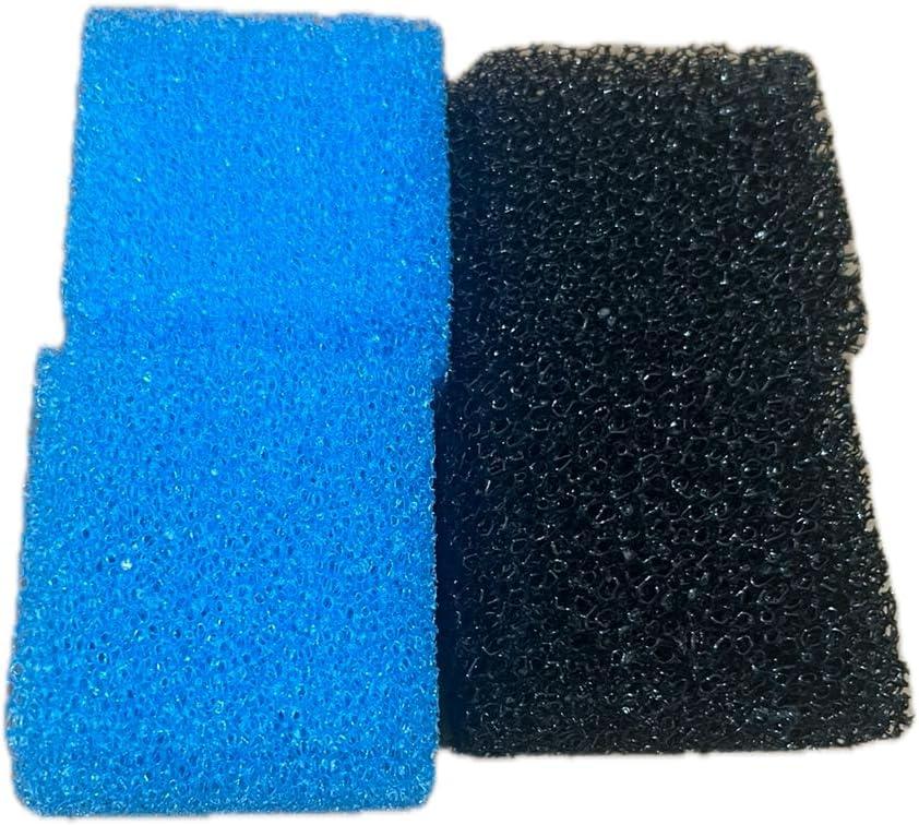 Aquarium Filter Sponge Pads  2-Pack Coarse & Fine Foam  Replacement Media for Internal Filters  Reusable & Cut-to-Fit