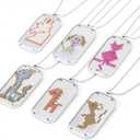 RUOZTEOO Kit DIY Necklace 6 Color 50 Rhinestone and Tools for Women Beginner Arts and Craft Gift Fun Activity
