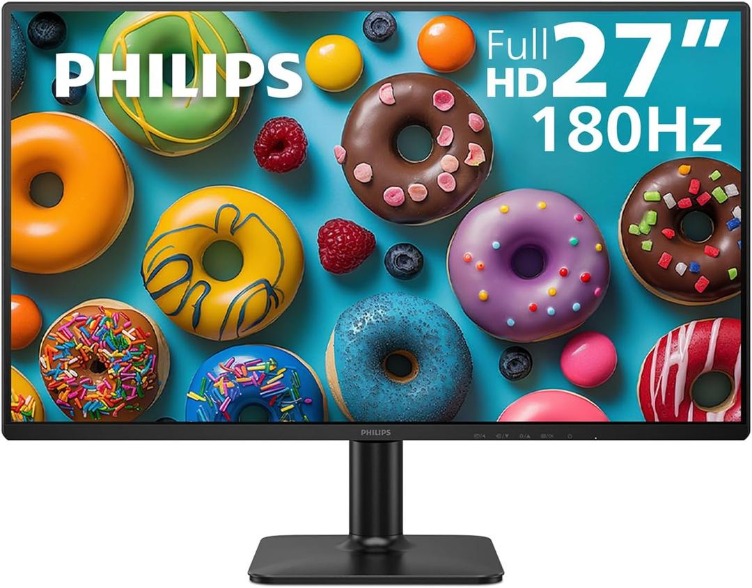 Philips 27" Gaming Monitor FHD 180Hz Overlocked IPS HDR10, 27E2G2200