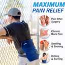 CryoMAX Cold Pack, Reusable, Latex Free, 8 Hour Cold Therapy, Large, 12" x 12" (1 Count)