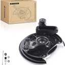 A-Premium Rear Left Steering Knuckle & Wheel Bearing Hub Assembly Compatible with Subaru Forester 2003-2008, Driver Side, Rear Disc Brakes Only