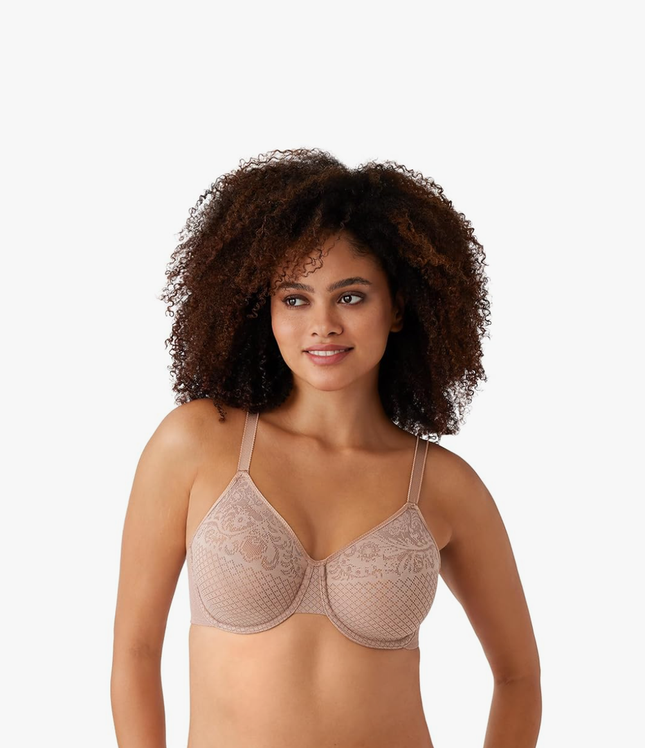 Wacoal Women's Plus Size Visual Effects Unlined Full Coverage Underwire Minimizer Bra, 32G