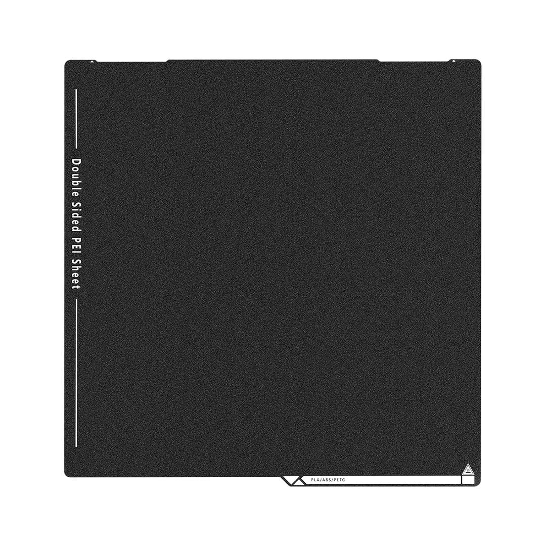 Upgraded Kobra 3 Max Double Sided PEI Build Plate, 3D Printer Black Textured PEI Platform for Anycubic Kobra 3 Max 430x430mm