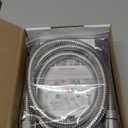 Handheld Toilet Bidet Sprayer for Toilet-Adjustable Water Pressure Control with Bidet Hose for Feminine Wash, Stainless Steel Brushed Nickel Cloth Diaper for Baby Wash (Stainless Steel, 1)