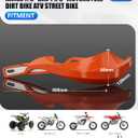 JFG RACING Dirt Bike Hand Guards,7/8" and 1 1/8" Handlebar Motorcycle Handguards Accessories Universal for EXC-F XC-W SX SX-F 125 250 300 350 450 Dirtbike Ebike ATV Pit Bike Motocross Enduro-Orange