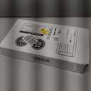 Wisuce Bamboo Plant Stands Indoor, 2 Tier Steel Tray Tall Corner Plant Stand Holder & Plant Display Rack for Outdoor Garden Indoor Home (2 Tier)