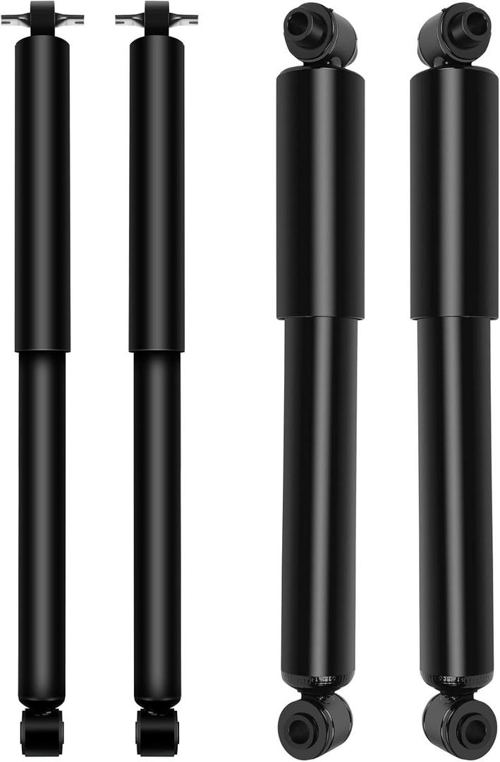 Front Rear Shocks Struts for Chevy 4WD 344266 344263, OCPTY Shock Absorbers Fit 1988-1999 for Chevy K1500/for GMC K1500 1988-1996 1997 1998 99 2000 for Chevy K2500/for GMC K2500 Amortiguadores 4pcs