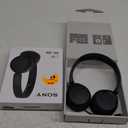 Sony WH-CH520 Wireless Headphones Bluetooth On-Ear Headset with Microphone and up to 50 Hours Battery Life with Quick Charging, Black