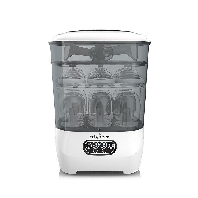 Baby Brezza Bottle Sterilizer and Dryer Advanced – Largest Capacity