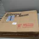 Hansong Hollywood Mirror Large Lighted Makeup Mirror with 15 LED Bulbs Hollywood Vanity Mirror with Lights 360 Degree Rotation for Bedroom