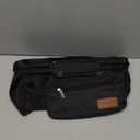 Momcozy Universal Stroller Organizer for Baby Strollers, Black, with Insulated Cup Holder, Detachable Phone Bag & Shoulder Strap, Large Capacity