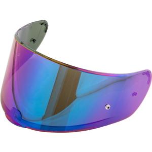 Helmet Visor Shield for SEDICI Strada II and Strada 3 Motorcycle Helmets Visor (Rainbow)