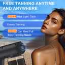 Cordless Spray Tan Gun Rechargeable Spray Tan Machine-Professional Melanin Support Technology-Faster Tan Results for Self Tanner Travel Beach Salon Home Mobile Tan
