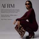AFRM Women's Didi Crewneck Mesh Long Sleeve Maxi Bodycon Dress XS