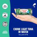 Chicken of the Sea Wild Caught Chunk Light Tuna, 5 Ounce Cans, 48-Count High Protein 100% Classic Chunk Tuna in Water Delicious, Easy, Nutritious Ready to Eat Meals (EXP 10/21/28)